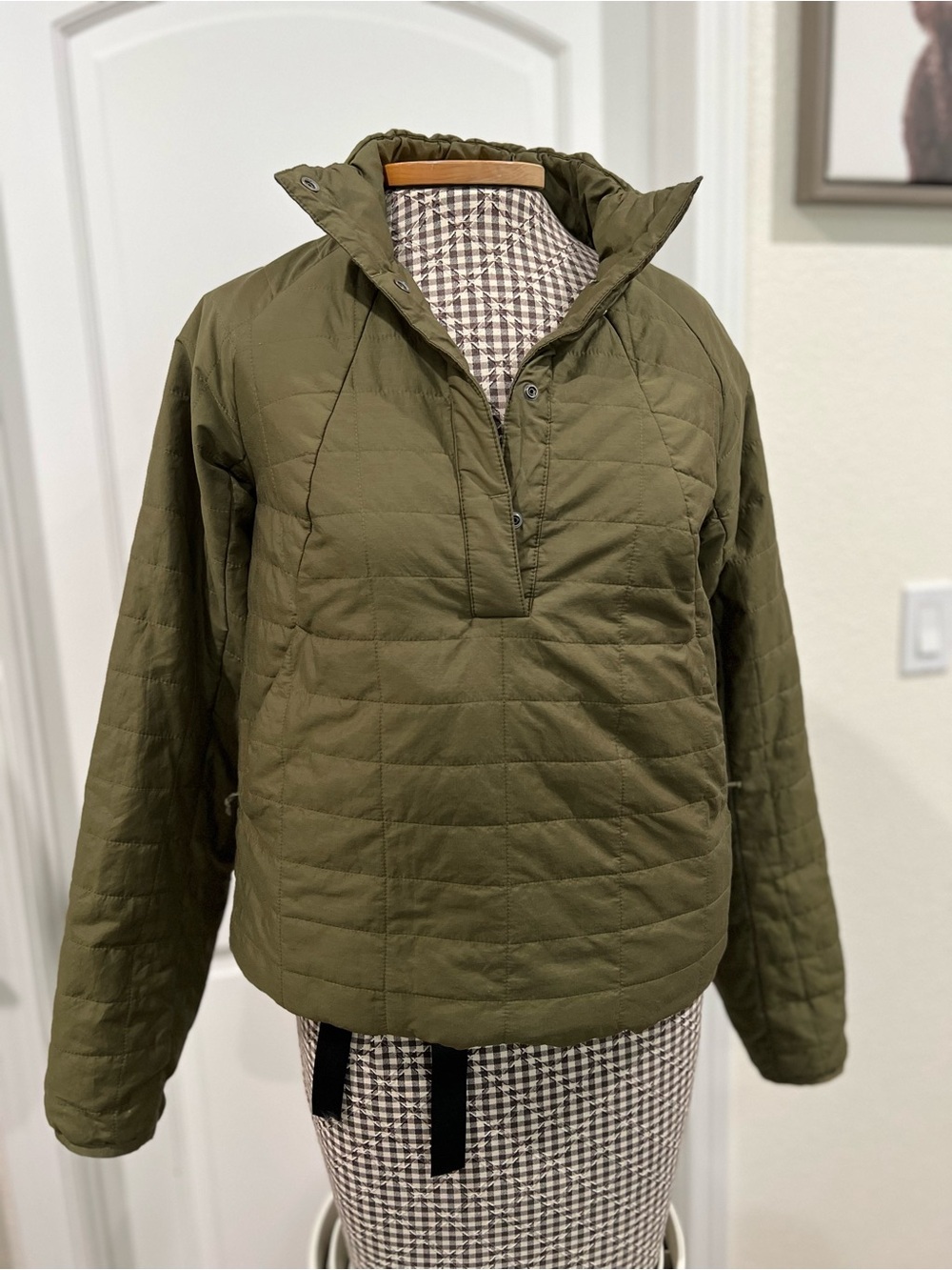 Mountain Hardwear Skylab Insulated Pullover Jacket - Olive Green - Women's XS